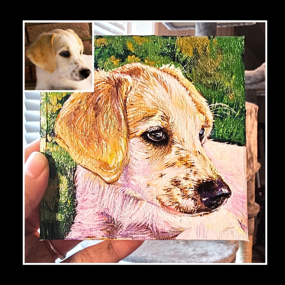 Custom 4x4 painting